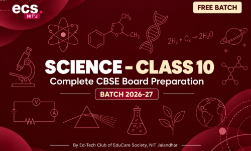 Science – Class 10 [2026-27]